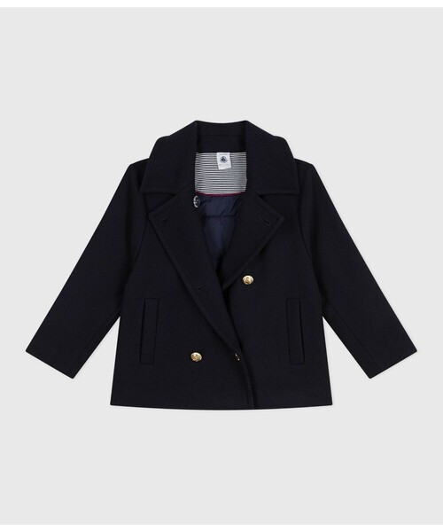 PETIT BATEAU（プチバトー）の「Ｐコート（ダウンジャケット/コート・キッズ・ネイビー・6YEAR/8YEAR/10YEAR/12YEAR）」の5枚目の写真
