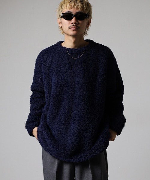 あったかふわシャギープルオーバー（スウェット）｜OMNES（オムネス