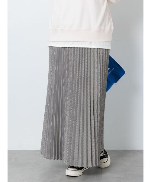 Lugnoncure（ルノンキュール）の「【選べる着丈】アソートプリーツスカート（スカート・レディース・ブラック/オフホワイト/ブラウン/ベージュ・ﾌﾘｰ(M)/ﾌﾘｰ(L)）」の7枚目の写真