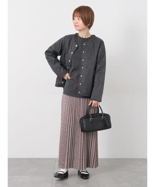 Lugnoncure（ルノンキュール）の「【選べる着丈】アソートプリーツスカート（スカート・レディース・ブラック/オフホワイト/ブラウン/ベージュ・ﾌﾘｰ(M)/ﾌﾘｰ(L)）」の21枚目の写真