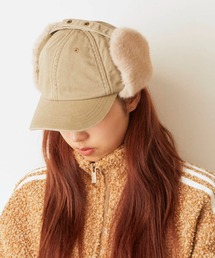 milsa | milsa/ミルサ ピグメント加工 イヤーフラップ 6パネルキャップ(キャップ)