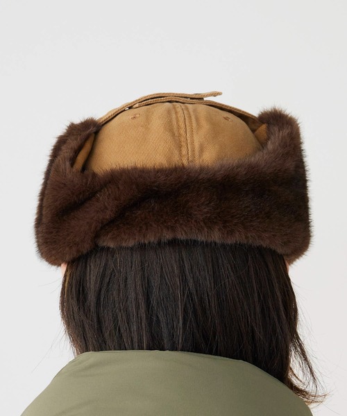 milsa（ミルサ）の「milsa/ミルサ ピグメント加工 イヤーフラップ 6パネルキャップ（キャップ・メンズ・グレー/ブラック/ブラウン/ベージュ・M/57.5cm）」の16枚目の写真