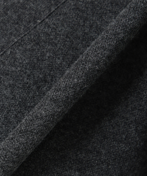 Spick & Span（スピックアンドスパン）の「《追加2》ダブルジャガードカーディガン（カーディガン/ボレロ・レディース・チャコールグレー/ブラック/ホワイト・FREE）」の15枚目の写真