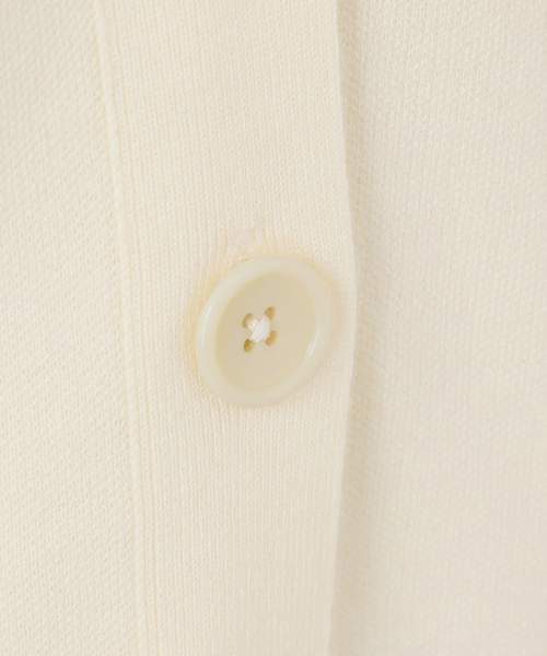 Spick & Span（スピックアンドスパン）の「《追加2》ダブルジャガードカーディガン（カーディガン/ボレロ・レディース・チャコールグレー/ブラック/ホワイト・FREE）」の17枚目の写真