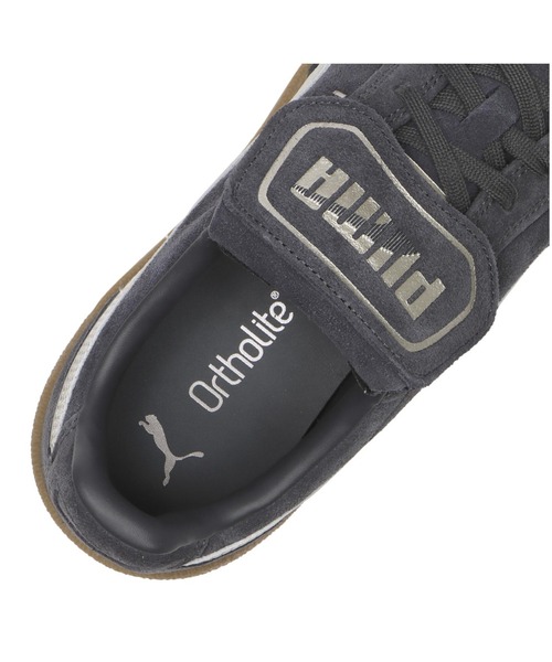 PUMA（プーマ）の「PALERMO PREMIUM METALLIC　404021-02（スニーカー・メンズ・グレー・27.5cm/26.0cm/25.5cm/25.0cm/24.5cm/23.0cm/22.5cm/27.0cm/26.5cm/24.0cm/23.5cm/29.0cm/28.5cm/28.0cm/22.0cm）」の6枚目の写真