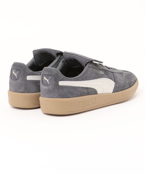 PUMA（プーマ）の「PALERMO PREMIUM METALLIC　404021-02（スニーカー・メンズ・グレー・27.5cm/26.0cm/25.5cm/25.0cm/24.5cm/23.0cm/22.5cm/27.0cm/26.5cm/24.0cm/23.5cm/29.0cm/28.5cm/28.0cm/22.0cm）」の9枚目の写真
