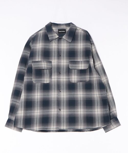 DANKE SCHON（ダンケシェーン）の「【WEB&DEPOT限定】DankeSchon/ダンケシェーン/WAFFLE SHIRTS（シャツ/ブラウス・レディース・ブラック/アイボリー/ネイビー/カーキ・L/M）」の4枚目の写真