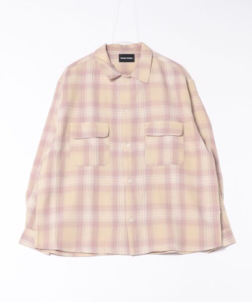 DANKE SCHON（ダンケシェーン）の「【WEB&DEPOT限定】DankeSchon/ダンケシェーン/WAFFLE SHIRTS（シャツ/ブラウス・レディース・ブラック/アイボリー/ネイビー/カーキ・L/M）」の2枚目の写真