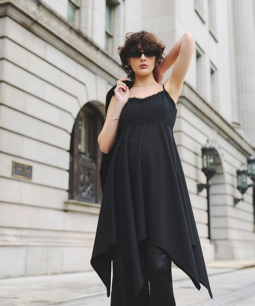 ARVELLIA（アルベリア）の「SATIN FLUID PANTS（その他パンツ・レディース・ブラック/ブラウン・M）」の5枚目の写真