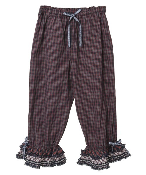 ピンクハウス トランプレース使い ドロワーズ ネイビー 2020 カタログ掲載 ピンクハウス トランプレース使い ドロワーズ ネイビー 2020 カタログ