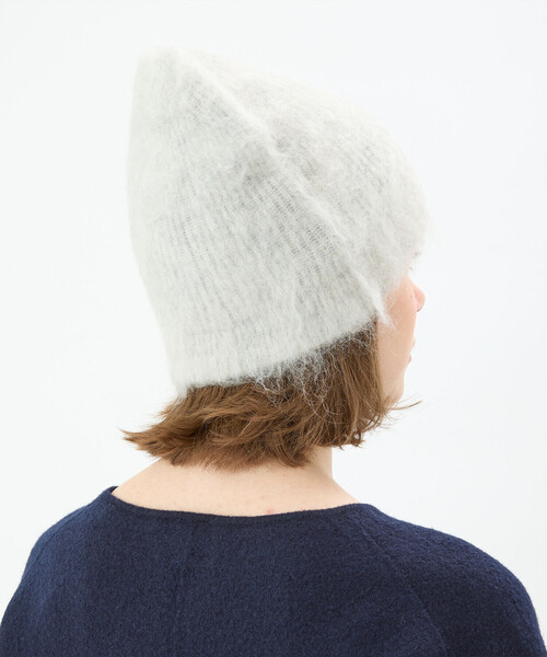 ORCIVAL（オーシバル）の「ORCIVAL | モヘア チューリップビーニー（ニットキャップ/ビーニー・レディース・ブラウン系その他/グレー系その他/レッド系その他/グレー系その他2・F）」の7枚目の写真