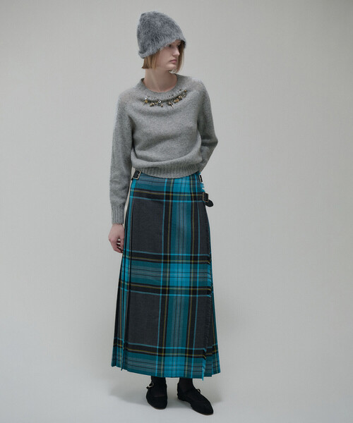 ORCIVAL（オーシバル）の「ORCIVAL | モヘア チューリップビーニー（ニットキャップ/ビーニー・レディース・ブラウン系その他/グレー系その他/レッド系その他/グレー系その他2・F）」の11枚目の写真