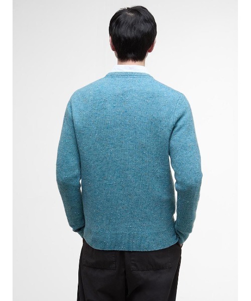 Barbour(バブアー)の「Tainsbury クルーネック ニット(アジアフィット)(ニット/セーター・メンズ・グリーン/レッド/ネイビー/ブルー・SMALL/MEDIUM/LARGE)」の7枚目の写真
