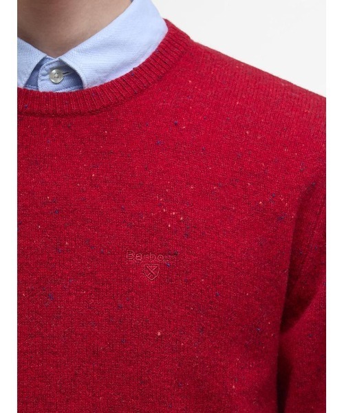 Barbour(バブアー)の「Tainsbury クルーネック ニット(アジアフィット)(ニット/セーター・メンズ・グリーン/レッド/ネイビー/ブルー・SMALL/MEDIUM/LARGE)」の14枚目の写真