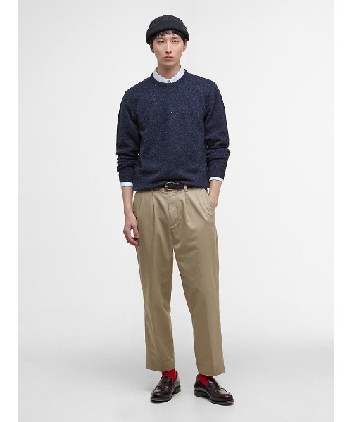 Barbour(バブアー)の「Tainsbury クルーネック ニット(アジアフィット)(ニット/セーター・メンズ・グリーン/レッド/ネイビー/ブルー・SMALL/MEDIUM/LARGE)」の20枚目の写真