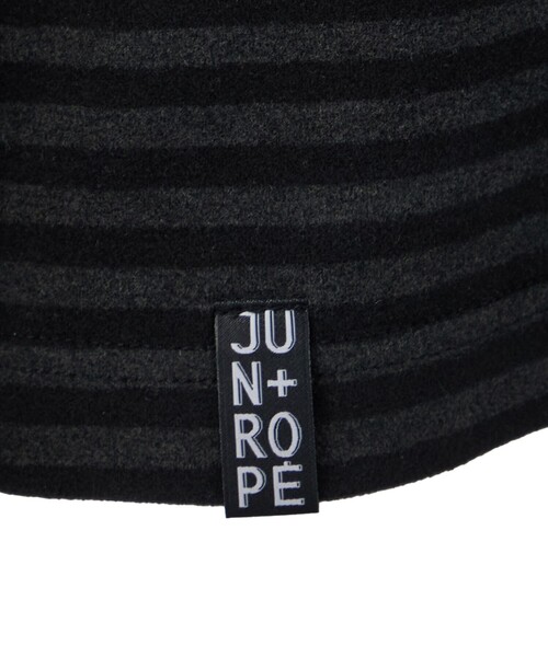 JUN&ROPE'（ジュンアンドロペ）の「ボーダーミックスハイネック長袖シャツ/保温・吸湿発熱（Tシャツ/カットソー・メンズ・ホワイト/ブラック・M/L/XL）」の22枚目の写真