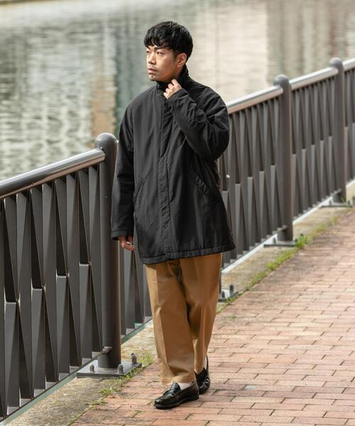 セール】『XLサイズあり』NOUVELLE中綿ステンカラーコート（ステン