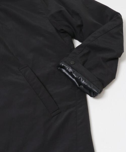 URBAN RESEARCH ROSSO MEN（アーバンリサーチロッソメン）の「『XLサイズあり』NOUVELLE中綿ステンカラーコート（ステンカラーコート・メンズ・ブラック/チャコールグレー・LARGE/X-LARGE/MEDIUM）」の18枚目の写真