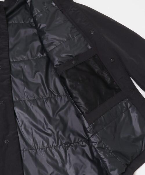 URBAN RESEARCH ROSSO MEN（アーバンリサーチロッソメン）の「『XLサイズあり』NOUVELLE中綿ステンカラーコート（ステンカラーコート・メンズ・ブラック/チャコールグレー・LARGE/X-LARGE/MEDIUM）」の17枚目の写真