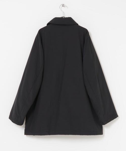 定価17万＊未使用級✨コルネリアーニ ステンカラーコート 中綿 50 XL 黒 インサレーションステンカラーコート (GT62401-91) | HILTON | 紳士服