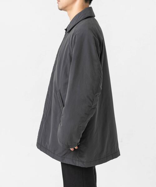 URBAN RESEARCH ROSSO MEN（アーバンリサーチロッソメン）の「『XLサイズあり』NOUVELLE中綿ステンカラーコート（ステンカラーコート・メンズ・ブラック/チャコールグレー・LARGE/X-LARGE/MEDIUM）」の11枚目の写真