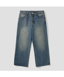 AGOD（エージーオーディー）の「Vintage Bio Catwash Wide Denim Pants [Sand Indigo]（デニムパンツ）」