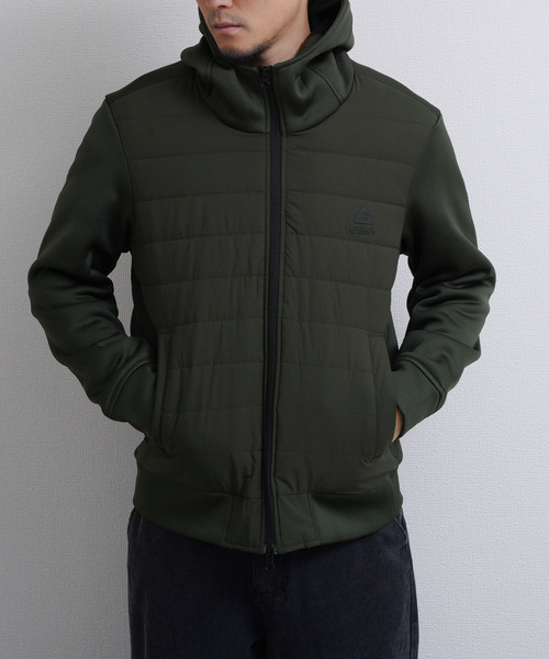 GERRY(ジェリー)の「GERRY ポリリップ インサレーション 中綿ジャケット(ブルゾン・メンズ・チャコール/カーキ系/ブラック/ネイビー系・MEDIUM/LARGE/X-LARGE/SMALL)」の8枚目の写真