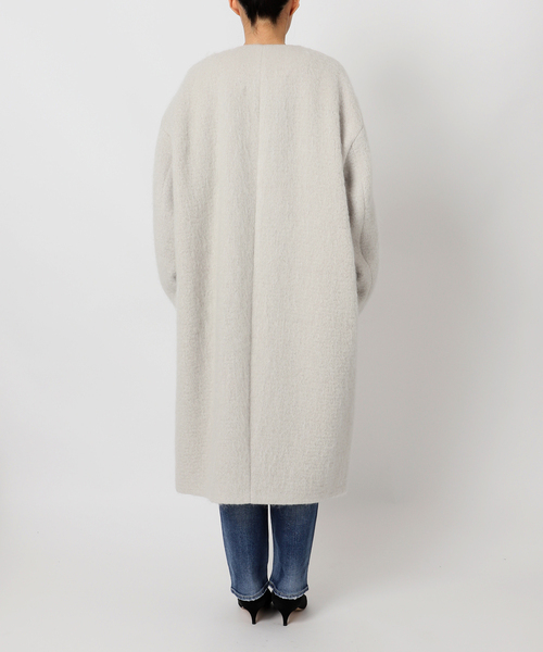 Spick & Span（スピックアンドスパン）の「シャギーコクーンコート（その他アウター・レディース・ブルー系その他/ライトグレー・36/38）」の18枚目の写真