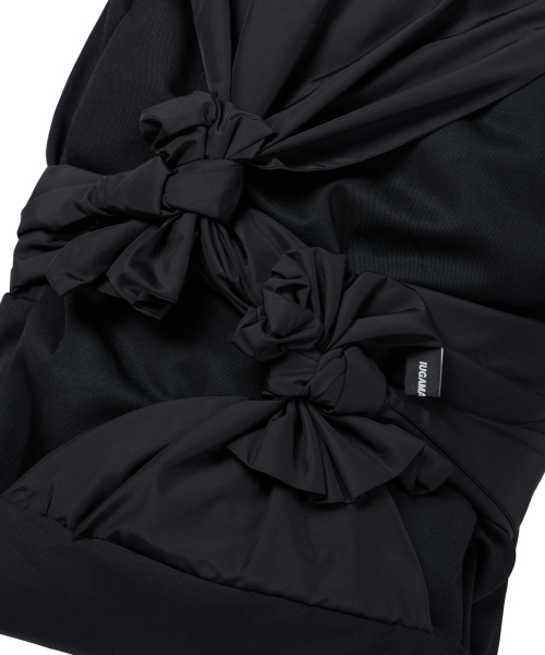 IUGAMAKARAS(イウガマカラス)の「Knotted Backpack Type A (Black)(バックパック/リュック・レディース・その他・FREE)」の9枚目の写真