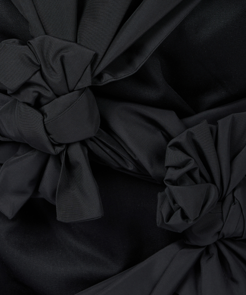 IUGAMAKARAS(イウガマカラス)の「Knotted Backpack Type A (Black)(バックパック/リュック・レディース・その他・FREE)」の11枚目の写真