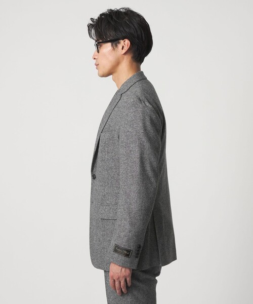 A DAY IN THE LIFE UNITED ARROWS(アデイインザライフユナイテッドアローズ)の「ホームスパン グレー テーラードジャケット-セットアップ対応-<A DAY IN THE LIFE>(テーラードジャケット・メンズ・グレー系・M/L/XL/S)」の6枚目の写真