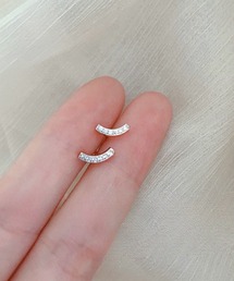 YU-KA:ラインミニピアス line mini pierce