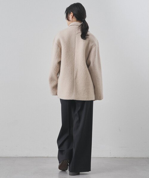 Whim Gazette（ウィムガゼット）の「シャギーサファリジャケット（その他アウター・レディース・オフホワイト/ベージュ・FREE）」の18枚目の写真