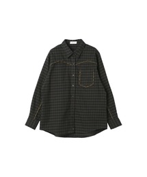Piping Check Shirt
