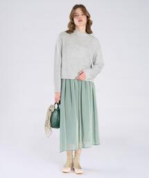 【早い者勝ち！】アニエスべー　ロングスカート 早い者勝ち！】アニエスべー ロングスカート To b. by agnes b. x RED