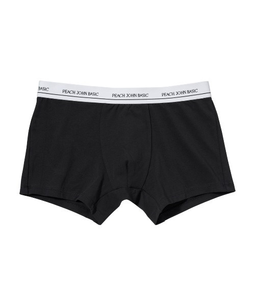 コットンMIXロゴメンズボクサー（ボクサーパンツ）｜PEACH JOHN
