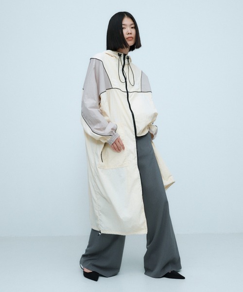 THINGS THAT MATTER（シングス ザット マター）の「× Kappa KA-PPA / カッパ カッパ（ブルゾン・レディース・ネイビー/イエロー×グレー/ブラック・FREE）」の4枚目の写真