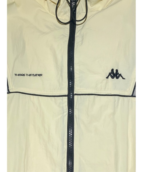 THINGS THAT MATTER（シングス ザット マター）の「× Kappa KA-PPA / カッパ カッパ（ブルゾン・レディース・ネイビー/イエロー×グレー/ブラック・FREE）」の6枚目の写真