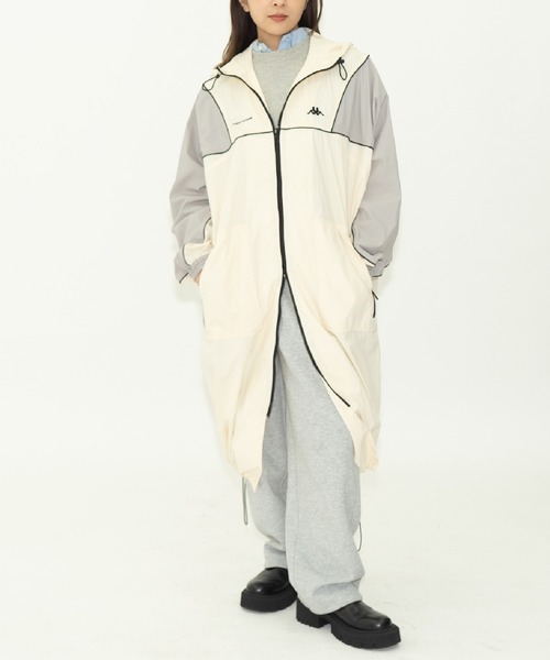 THINGS THAT MATTER（シングス ザット マター）の「× Kappa KA-PPA / カッパ カッパ（ブルゾン・レディース・ネイビー/イエロー×グレー/ブラック・FREE）」の7枚目の写真