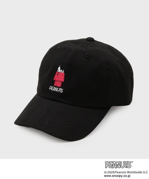 THE SHOP TK (ザ ショップ ティーケー )の「PEANUTS/ピーナッツ ツイルキャップ(キャップ・キッズ・ブラック/ベージュ・00)」の1枚目の写真