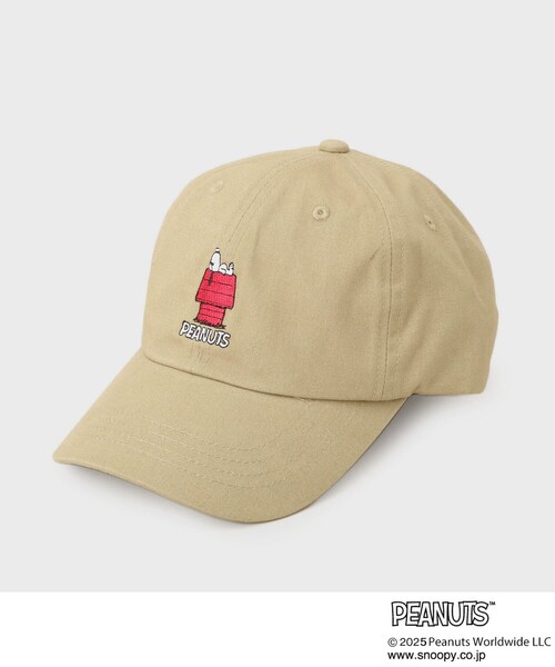 THE SHOP TK (ザ ショップ ティーケー )の「PEANUTS/ピーナッツ ツイルキャップ(キャップ・キッズ・ブラック/ベージュ・00)」の3枚目の写真