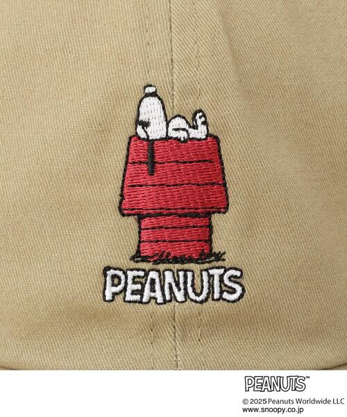 THE SHOP TK (ザ ショップ ティーケー )の「PEANUTS/ピーナッツ ツイルキャップ(キャップ・キッズ・ブラック/ベージュ・00)」の8枚目の写真