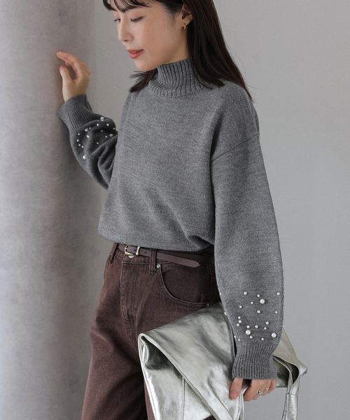 バイカラーニット | ラ トータリテ(La TOTALITE) | マルイウェブ