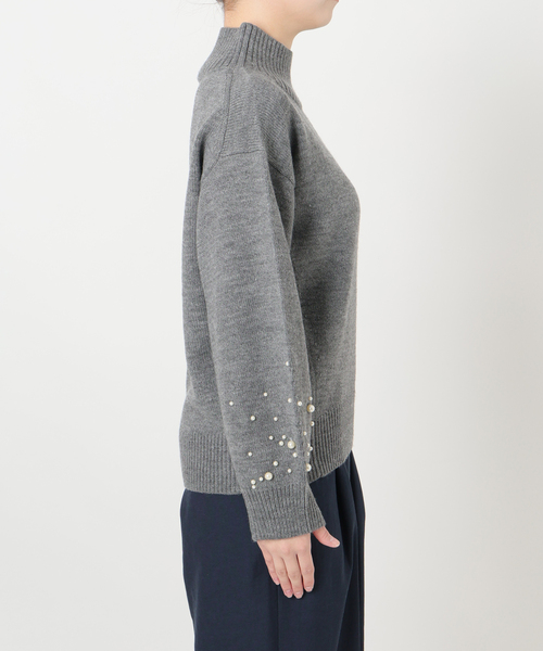 パールスタンドプルオーバー（ニット/セーター）｜La TOTALITE