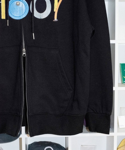 ALAND（エーランド）の「【UNISEX】POT／Floorフードジップアップ（パーカー・レディース・ブラック・SMALL/MEDIUM）」の7枚目の写真