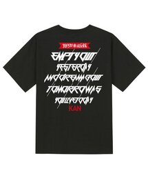 KTB0012 カンレタリング 半袖Tシャツ - ブラック