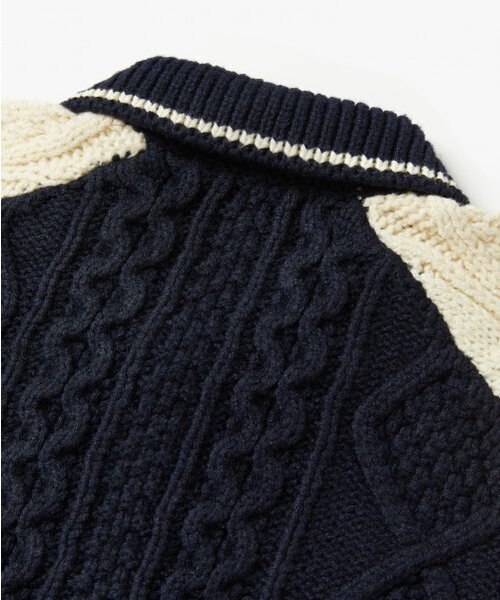 SUARE(スアレ)の「エアウルアランスタジアムブラウン(カーディガン/ボレロ・レディース・ブラウン・LARGE/MEDIUM)」の5枚目の写真