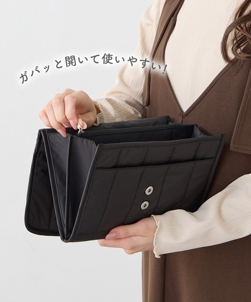 Rosemadame(ローズマダム)の「キルティングロゴ母子手帳ケース(母子手帳ケース・レディース・アイボリー/サックスブルー/ブラック/パープル・FREE)」の20枚目の写真