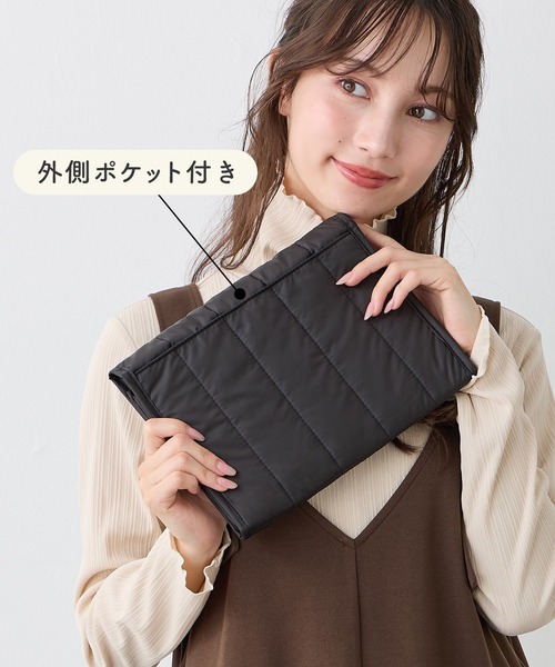 Rosemadame(ローズマダム)の「キルティングロゴ母子手帳ケース(母子手帳ケース・レディース・アイボリー/サックスブルー/ブラック/パープル・FREE)」の22枚目の写真