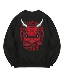 KMB0111 テッドマン 裏起毛 スウェット - ブラック